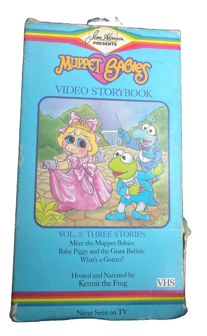 Muppet Babies Video Storybook - V. 1 (VHS, 1989)